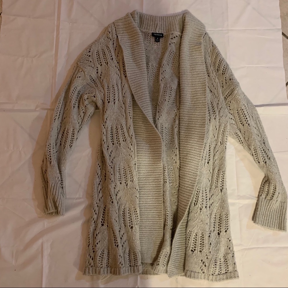 Knit cardigan